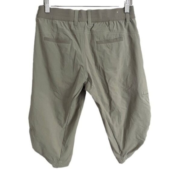 Kuhl Gray Durango Knicker Hiking Capri Shorts w/ Ruching - 6 - Picture 9 of 10